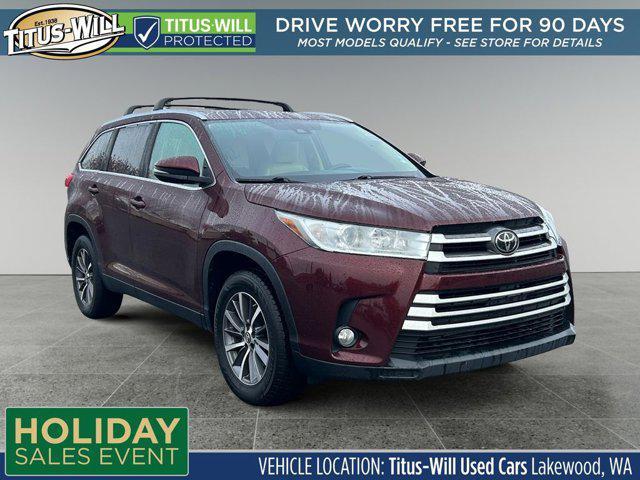 used 2019 Toyota Highlander car, priced at $25,888