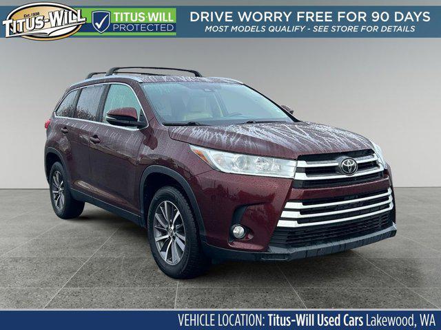 used 2019 Toyota Highlander car, priced at $24,877