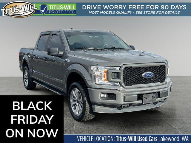 used 2018 Ford F-150 car, priced at $24,988