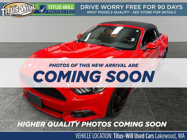 used 2016 Ford Mustang car, priced at $19,888