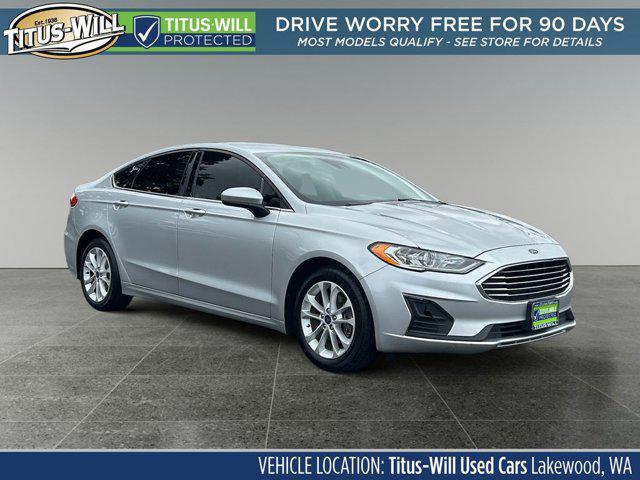 used 2019 Ford Fusion car, priced at $14,988