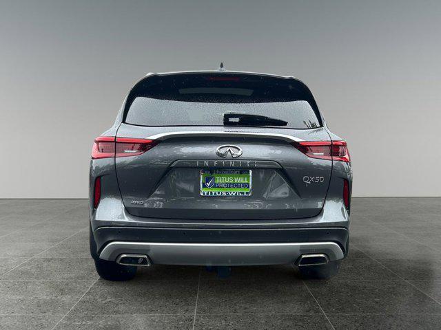 used 2021 INFINITI QX50 car, priced at $35,988