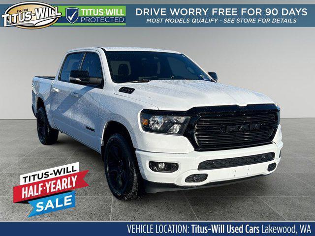 used 2021 Ram 1500 car, priced at $26,990
