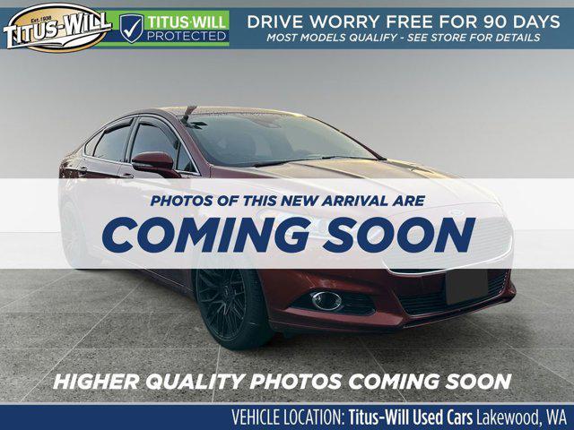 used 2014 Ford Fusion car, priced at $9,877