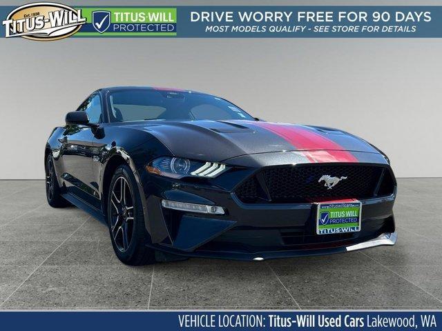 used 2022 Ford Mustang car, priced at $41,888
