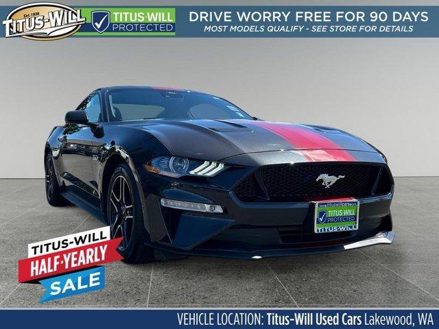 used 2022 Ford Mustang car, priced at $41,888