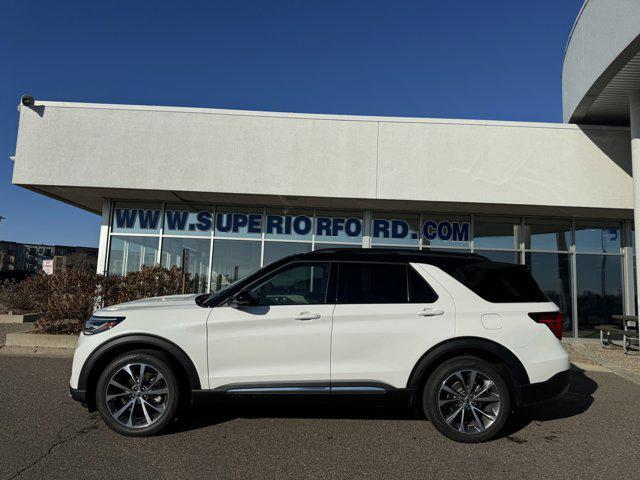 new 2025 Ford Explorer car, priced at $61,468