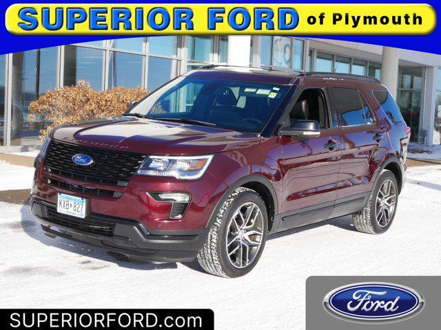 used 2018 Ford Explorer car, priced at $21,987