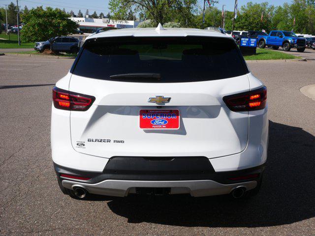 used 2024 Chevrolet Blazer car, priced at $30,900