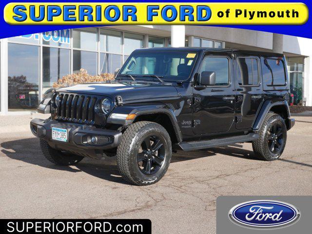 used 2021 Jeep Wrangler Unlimited car, priced at $34,988