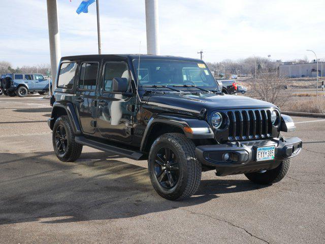 used 2021 Jeep Wrangler Unlimited car, priced at $34,988