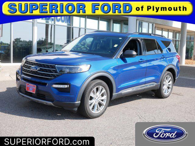 used 2022 Ford Explorer car, priced at $36,900