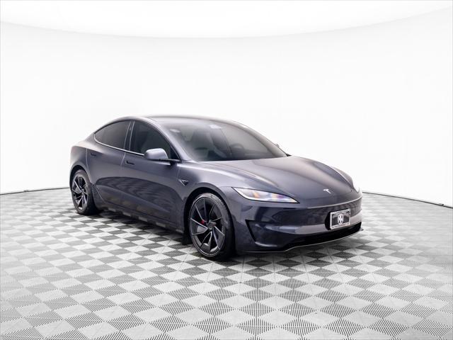 used 2024 Tesla Model 3 car, priced at $44,300