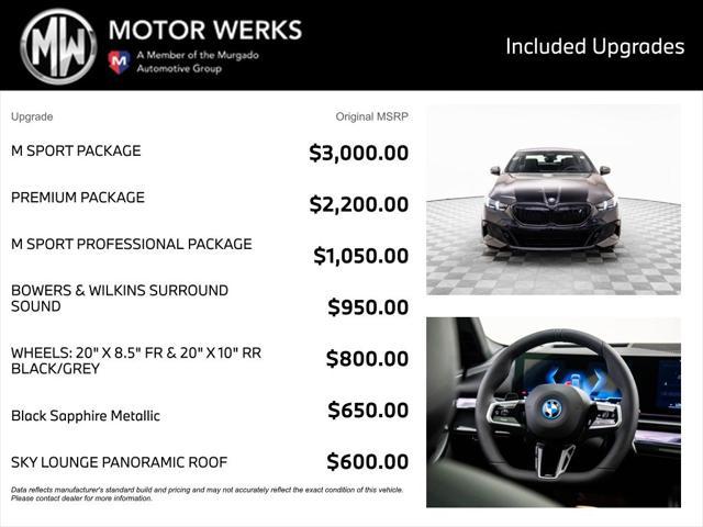 new 2026 BMW i5 car, priced at $80,525
