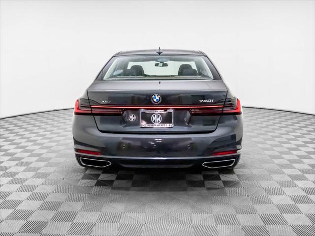 used 2022 BMW 740 car, priced at $49,500