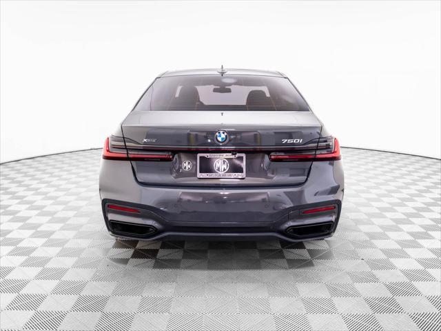used 2022 BMW 750 car, priced at $59,500