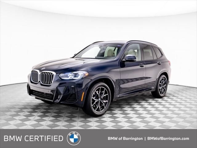 used 2022 BMW X3 car, priced at $36,400