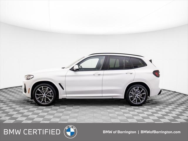 used 2022 BMW X3 car, priced at $38,200