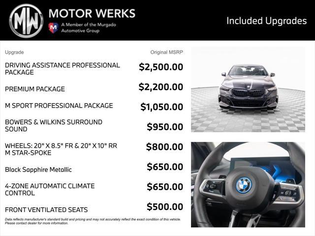 new 2026 BMW 550e car, priced at $84,335