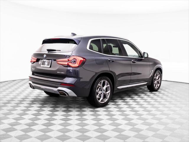 used 2022 BMW X3 car, priced at $36,700