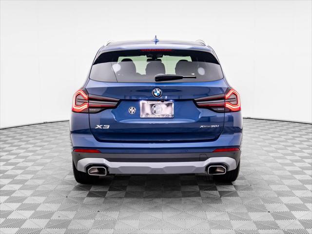 used 2024 BMW X3 car, priced at $48,800