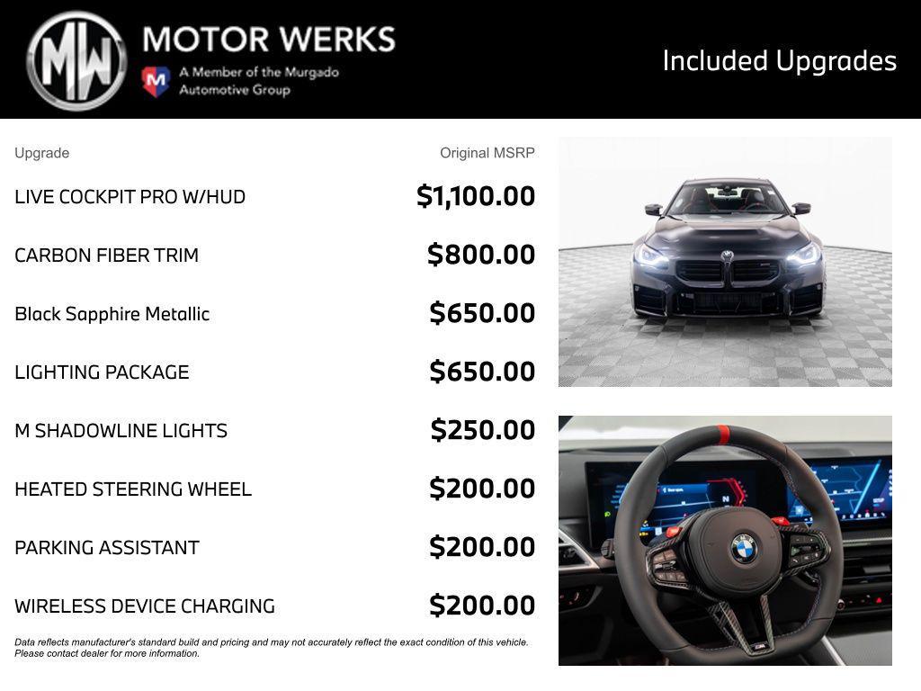 new 2026 BMW M2 car, priced at $73,680