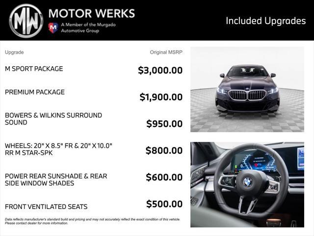 new 2026 BMW 530 car, priced at $69,975