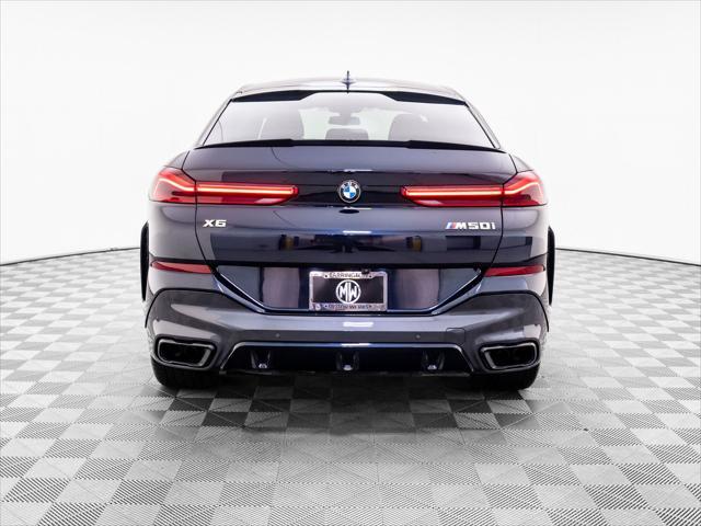 used 2021 BMW X6 car, priced at $58,000