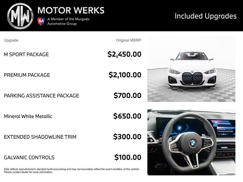 new 2026 BMW 430 car, priced at $61,025