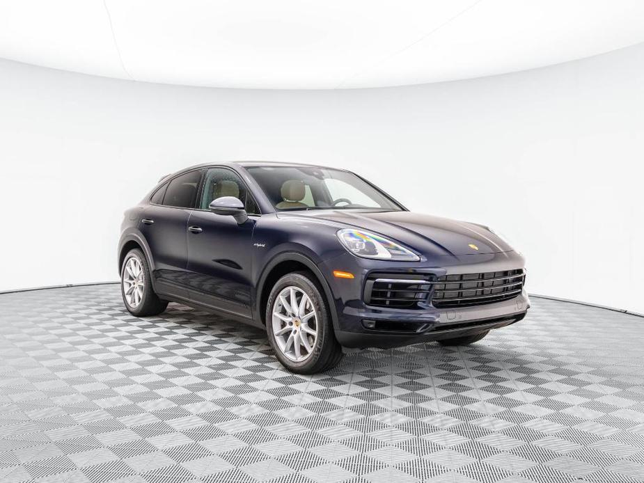 used 2022 Porsche Cayenne E-Hybrid Coupe car, priced at $80,000