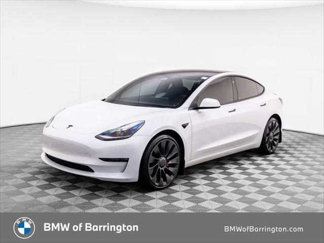 used 2023 Tesla Model 3 car, priced at $33,000