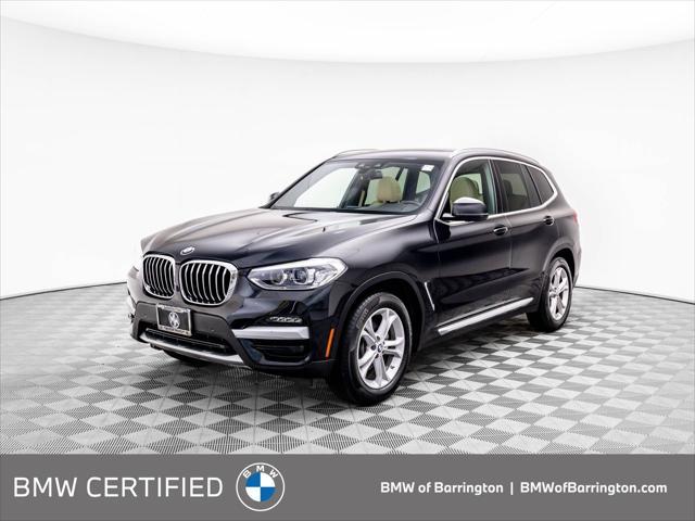 used 2021 BMW X3 car, priced at $33,250