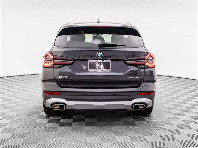 used 2022 BMW X3 car, priced at $38,000