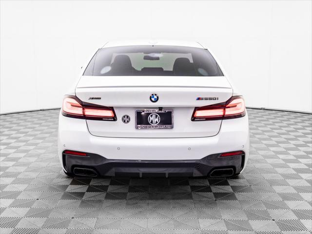 used 2022 BMW M550 car, priced at $63,300