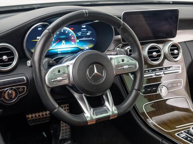 used 2019 Mercedes-Benz AMG C 43 car, priced at $37,400