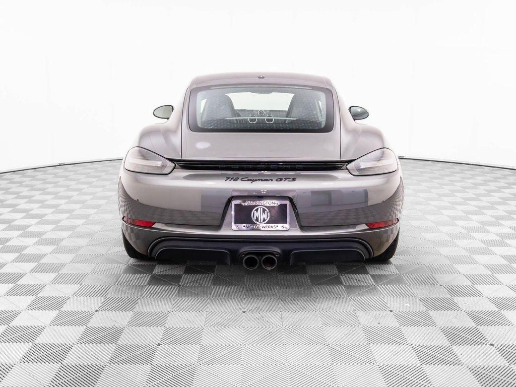 used 2018 Porsche 718 Cayman car, priced at $80,000