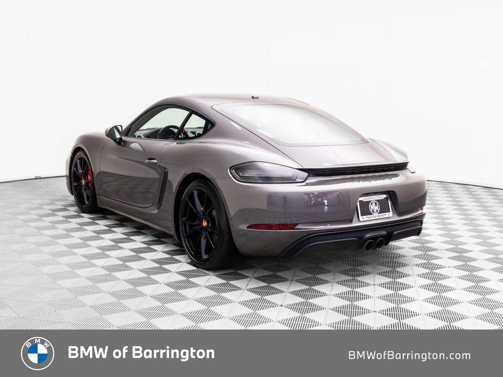 used 2018 Porsche 718 Cayman car, priced at $80,000