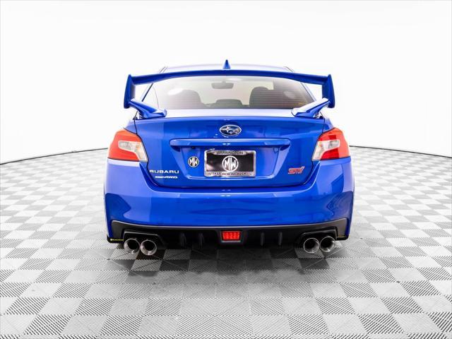 used 2018 Subaru WRX STI car, priced at $27,000