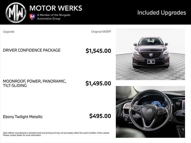 used 2020 Buick Envision car, priced at $25,900