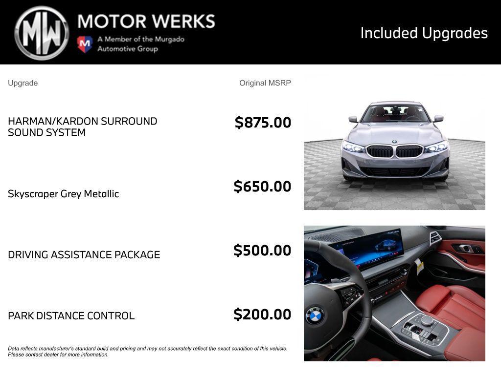 new 2025 BMW 330 car, priced at $54,400