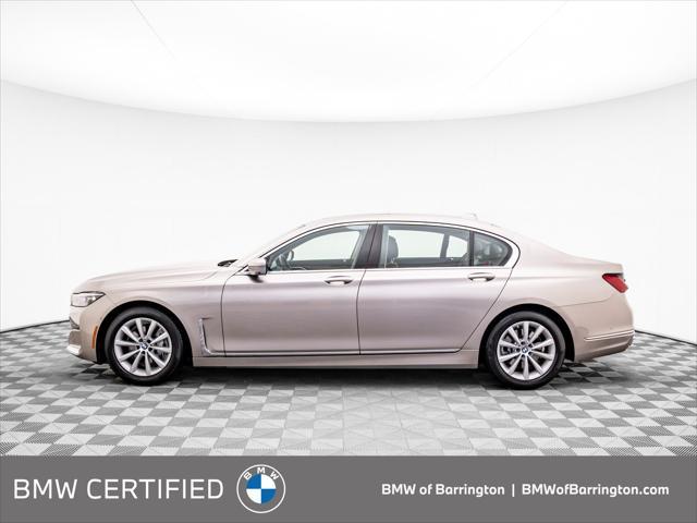 used 2022 BMW 740 car, priced at $47,600