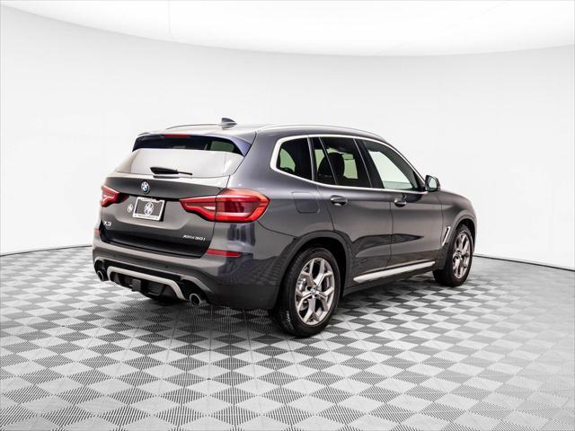 used 2021 BMW X3 car, priced at $29,850