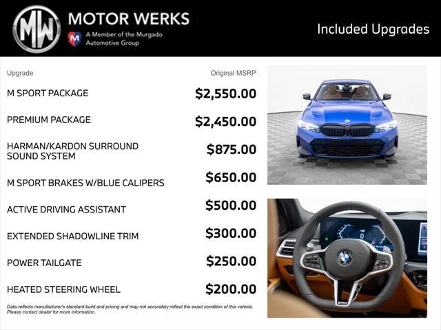 new 2025 BMW 330 car, priced at $56,350