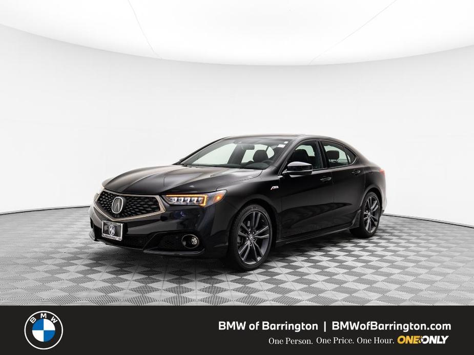 used 2018 Acura TLX car, priced at $27,648