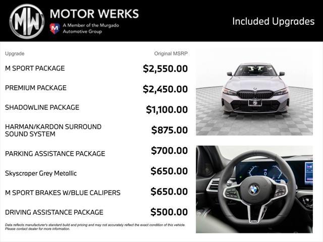 new 2025 BMW 330 car, priced at $57,800