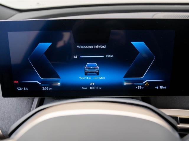 new 2025 BMW iX car, priced at $93,595