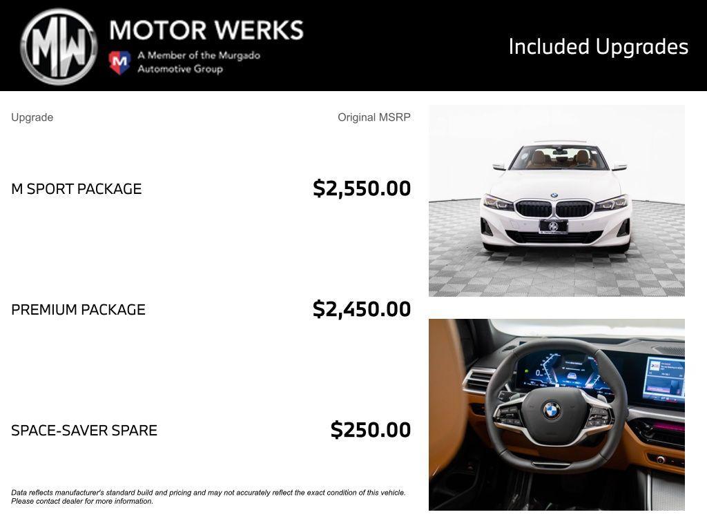 used 2025 BMW 330 car, priced at $44,000