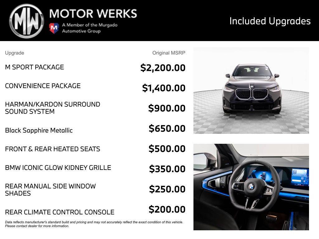 new 2026 BMW X3 car, priced at $58,215