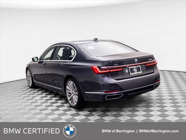 used 2022 BMW 750 car, priced at $59,000