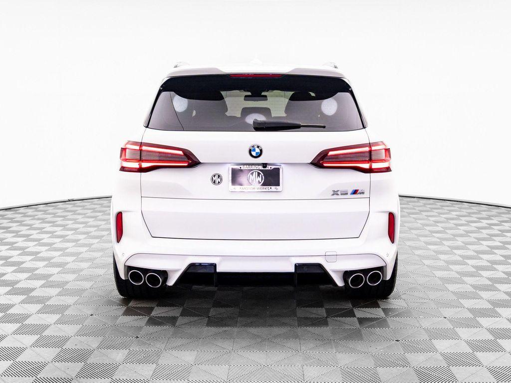 used 2022 BMW X5 M car, priced at $72,000